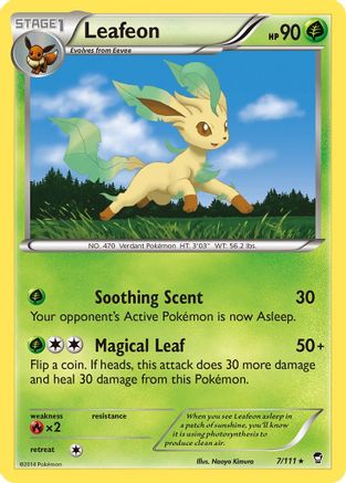 Leafeon (7/111) [XY: Furious Fists] - Trinity Hobby