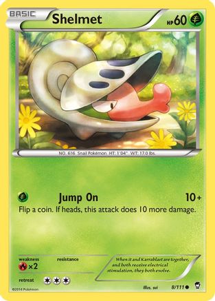 Shelmet (8/111) [XY: Furious Fists] - Trinity Hobby