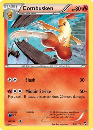 Combusken (13/111) [XY: Furious Fists] - Trinity Hobby