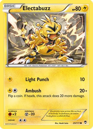 Electabuzz (29/111) [XY: Furious Fists] - Trinity Hobby