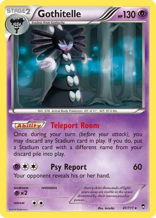 Gothitelle (41/111) [XY: Furious Fists] - Trinity Hobby