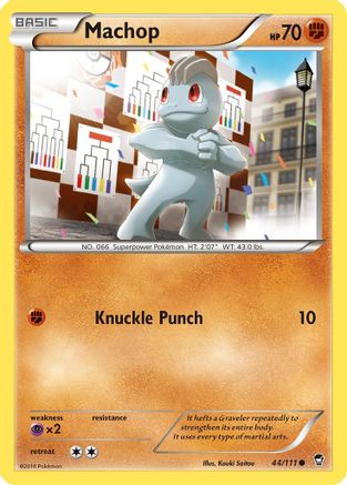 Machop (44/111) [XY: Furious Fists] - Trinity Hobby