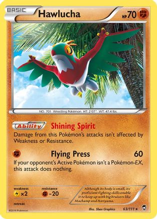 Hawlucha (63/111) [XY: Furious Fists] - Trinity Hobby