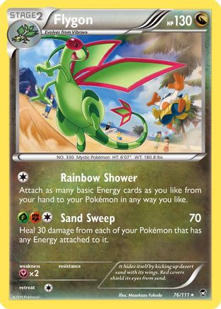 Flygon (76/111) [XY: Furious Fists] - Trinity Hobby