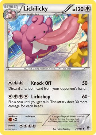 Lickilicky (79/111) [XY: Furious Fists] - Trinity Hobby