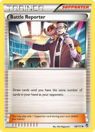Battle Reporter (88/111) [XY: Furious Fists] - Trinity Hobby