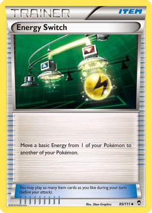 Energy Switch (89/111) [XY: Furious Fists] - Trinity Hobby