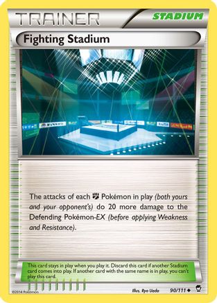Fighting Stadium (90/111) [XY: Furious Fists] - Trinity Hobby