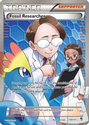 Fossil Researcher (110/111) [XY: Furious Fists] - Trinity Hobby