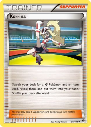 Korrina (95/111) [XY: Furious Fists] - Trinity Hobby