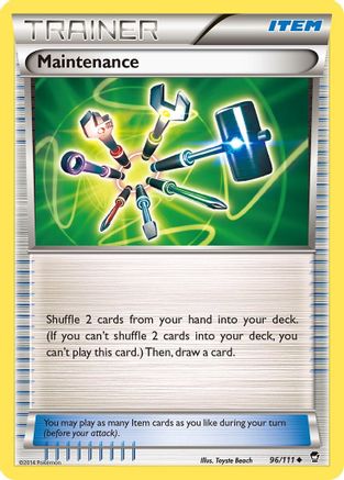 Maintenance (96/111) [XY: Furious Fists] - Trinity Hobby