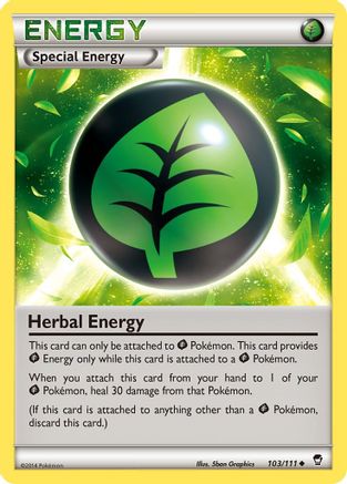 Herbal Energy (103/111) [XY: Furious Fists] - Trinity Hobby