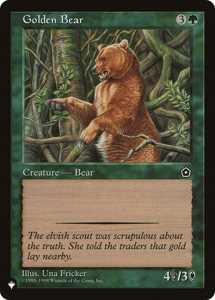 Golden Bear [The List] - Trinity Hobby