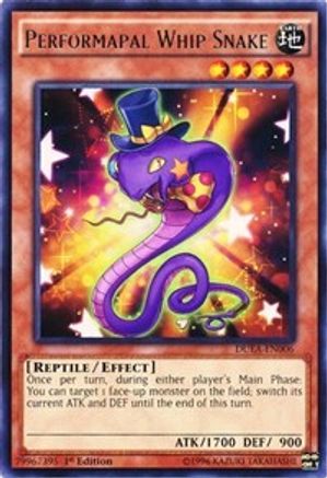 Performapal Whip Snake [DUEA-EN006] Rare - Trinity Hobby