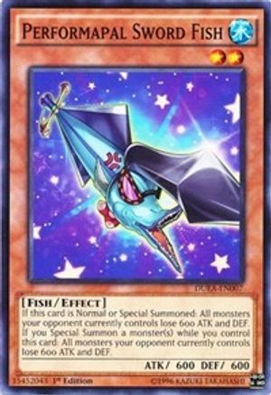 Performapal Sword Fish [DUEA-EN007] Common - Trinity Hobby