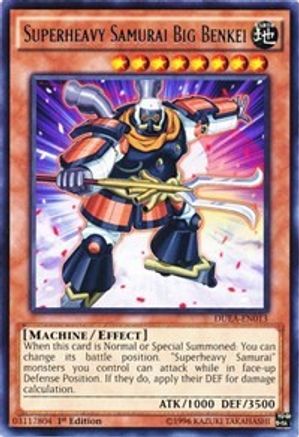 Superheavy Samurai Big Benkei [DUEA-EN013] Rare - Trinity Hobby