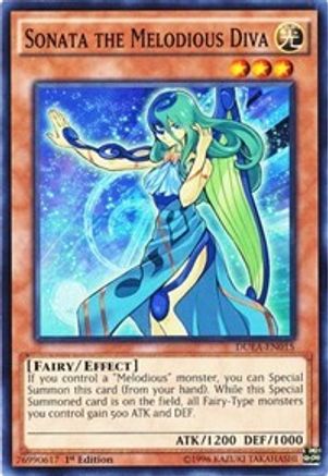 Sonata the Melodious Diva [DUEA-EN015] Common - Trinity Hobby