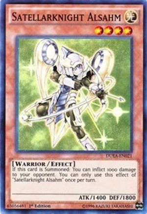 Satellarknight Alsahm [DUEA-EN021] Super Rare - Trinity Hobby