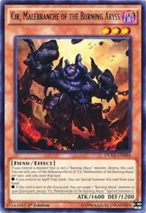 Cir, Malebranche of the Burning Abyss [DUEA-EN084] Rare - Trinity Hobby