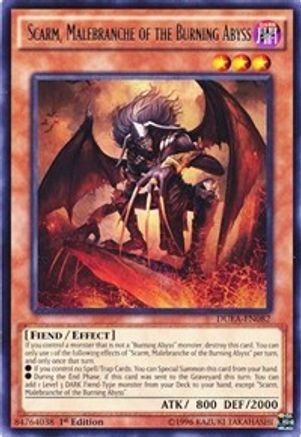 Scarm, Malebranche of the Burning Abyss [DUEA-EN082] Rare - Trinity Hobby
