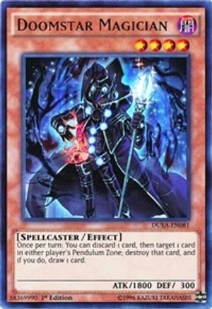 Doomstar Magician [DUEA-EN081] Ultra Rare - Trinity Hobby