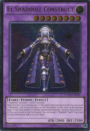 El Shaddoll Construct (UTR) [DUEA-EN049] Ultimate Rare - Trinity Hobby