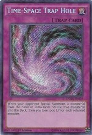 Time-Space Trap Hole [DUEA-EN079] Secret Rare - Trinity Hobby