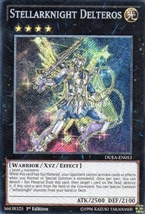 Stellarknight Delteros [DUEA-EN053] Secret Rare - Trinity Hobby