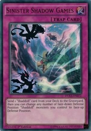 Sinister Shadow Games [DUEA-EN072] Ultra Rare - Trinity Hobby