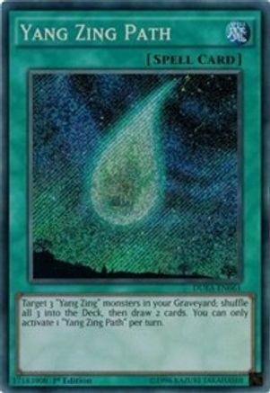 Yang Zing Path [DUEA-EN061] Secret Rare - Trinity Hobby