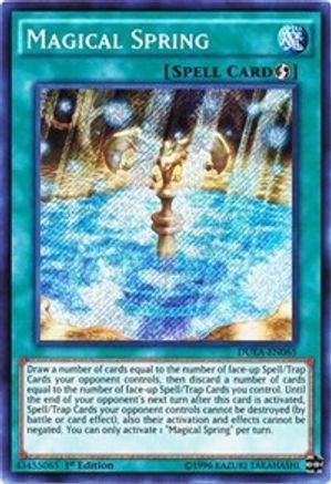 Magical Spring [DUEA-EN065] Secret Rare - Trinity Hobby
