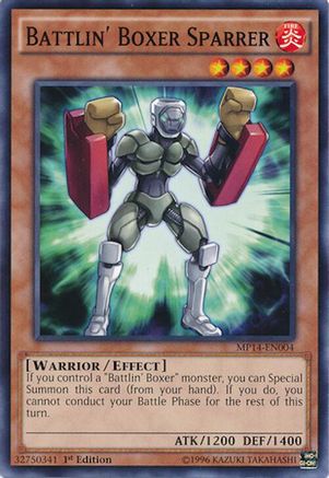 Battlin' Boxer Sparrer [MP14-EN004] Common - Trinity Hobby