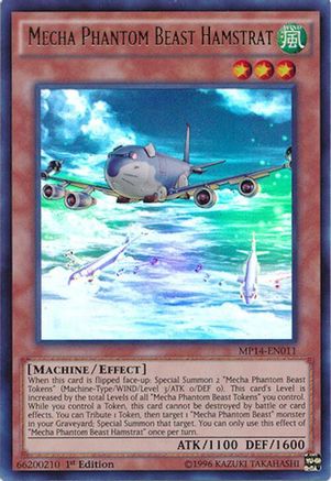 Mecha Phantom Beast Hamstrat [MP14-EN011] Ultra Rare - Trinity Hobby
