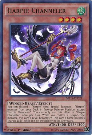 Harpie Channeler [MP14-EN021] Ultra Rare - Trinity Hobby
