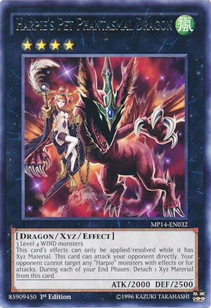 Harpie's Pet Phantasmal Dragon [MP14-EN032] Rare - Trinity Hobby