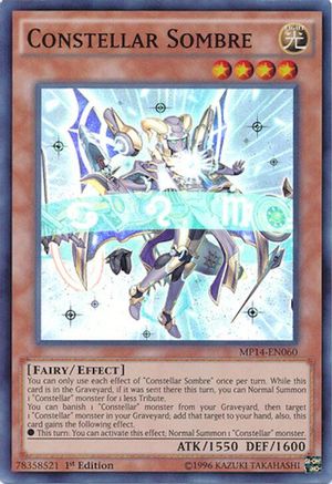 Constellar Sombre [MP14-EN060] Super Rare - Trinity Hobby