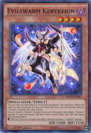 Evilswarm Kerykeion [MP14-EN061] Super Rare - Trinity Hobby