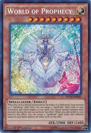 World of Prophecy [MP14-EN081] Secret Rare - Trinity Hobby