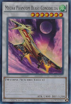 Mecha Phantom Beast Concoruda [MP14-EN093] Super Rare - Trinity Hobby