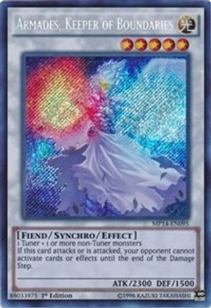 Armades, Keeper of Boundaries [MP14-EN095] Secret Rare - Trinity Hobby