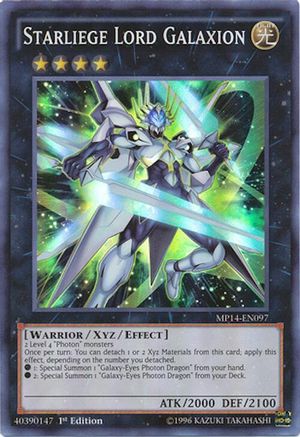 Starliege Lord Galaxion [MP14-EN097] Super Rare - Trinity Hobby