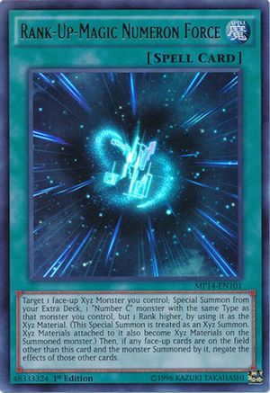 Rank-Up-Magic Numeron Force [MP14-EN101] Ultra Rare - Trinity Hobby