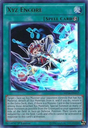 Xyz Encore [MP14-EN117] Ultra Rare - Trinity Hobby