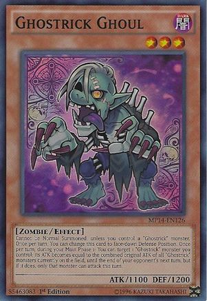 Ghostrick Ghoul [MP14-EN126] Super Rare - Trinity Hobby
