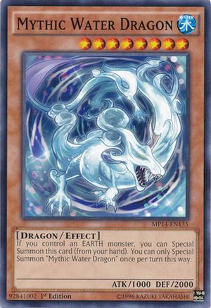 Mythic Water Dragon [MP14-EN135] Common - Trinity Hobby