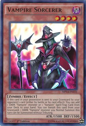 Vampire Sorcerer [MP14-EN151] Ultra Rare - Trinity Hobby