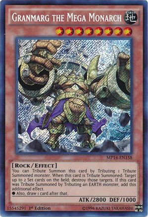 Granmarg the Mega Monarch [MP14-EN158] Secret Rare - Trinity Hobby