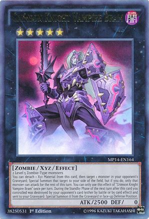 Crimson Knight Vampire Bram [MP14-EN164] Ultra Rare - Trinity Hobby