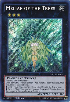Meliae of the Trees [MP14-EN165] Secret Rare - Trinity Hobby