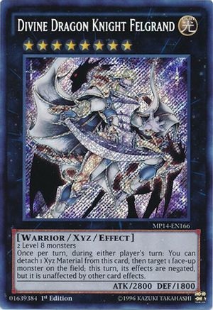 Divine Dragon Knight Felgrand [MP14-EN166] Secret Rare - Trinity Hobby